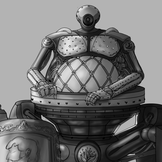 Gluttonous Robot Boss